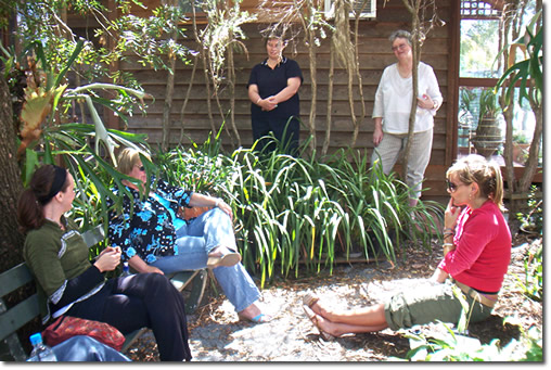 Students relaxing